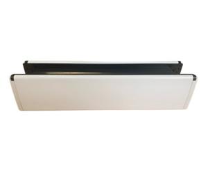 Unicorn 38-76mm White Letter Plate