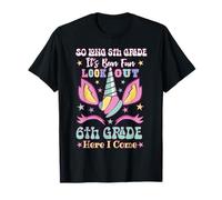 Unicorn 5th Grade Graduation Hello 6th Grade Last Day School T-Shirt