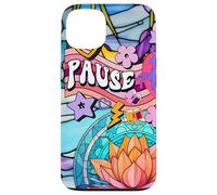 Unicorn 60s Zen Spiritual Meditation Affirmation And Pause Case for iPhone 13