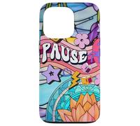 Unicorn 60s Zen Spiritual Meditation Affirmation And Pause Case for iPhone 13 Pro