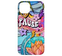Unicorn 60s Zen Spiritual Meditation Affirmation And Pause Case for iPhone 14 Plus