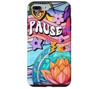 Unicorn 60s Zen Spiritual Meditation Affirmation And Pause Case for iPhone 7 Plus/8 Plus