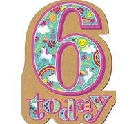 Unicorn 6TH Birthday Card