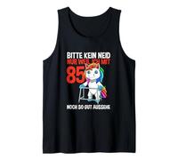 Unicorn 85th Birthday Bitte Kein Neid - 85 Jahre alt Tank Top