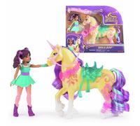 Unicorn Academy 4 Inch Small Ava & Leaf Doll Set