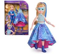 Unicorn Academy Age 4+, Isabel Deluxe Masquerade Ball Doll with 11 Doll Accessories and Highlighted Hair, 24cm, Dolls and Unicorn Toys for Girls