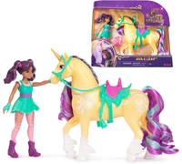 Unicorn Academy AVA & LEAF Set with 2 Riding Accessories and Hair Styling Tool