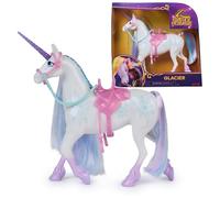 Unicorn Academy, Glacier with 2 Riding Accessories, 11”, Compatible with Layla, Dolls & Unicorn Toys for Girls Ages 4 and up