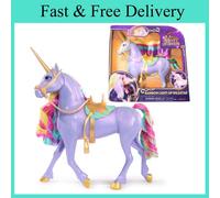 Unicorn Academy, Interactive Rainbow Light-up Wildstar Toy with...