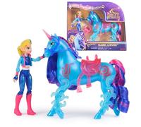 Unicorn Academy, Isabel & River Power of Friendship Set with Translucent Saddle & 2 Power Accessories, Dolls & Unicorn Toys for Girls Ages 4 and up