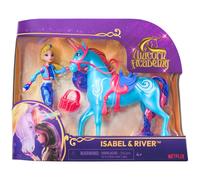 Unicorn Academy, Isabel & River Set with 2 Riding Accessories and Hair Styling Tool, Dolls and Unicorn Toys for Girls Aged 4 and up