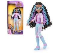 Unicorn Academy, Layla Doll with Highlighted Hair, 5 Fashion Accessories and Hair Styling Tool, 24cm, Dolls and Unicorn Toys for Girls Aged 4 and up