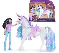 Unicorn Academy, Layla & Glacier Set with 2 Riding Accessories and Hair Styling Tool, Dolls and Unicorn Toys for Girls Aged 4 and up