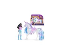 Unicorn Academy, Layla & Glacier Set with 2 Riding Accessories and Hair Styling Tool, Dolls and Unicorn Toys for Girls Aged 4 and up