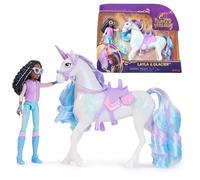 Unicorn Academy, Layla & Glacier Set with 2 Riding Accessories and Hair Styling Tool, Dolls and Unicorn Toys for Girls Aged 4 and up