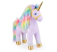 Unicorn Academy Official Wildstar Plush Toy, Unicorn Stuffed Animal, Unicorn Toys for Girls Ages 1 & Up, Purple, 15”