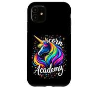 Unicorn Academy Rainbow Unicorn Case for iPhone 11