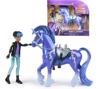 Unicorn Academy Rory and Storm Figures Set with Brush and Removable Saddle 12cm