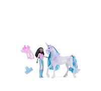 Unicorn Academy, Layla & Glacier Power of Friendship Set with Translucent Saddle & 2 Power Accessories, Dolls & Unicorn Toys for Girls Ages 4 and up