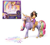 Unicorn Academy, Sophia & Light Magic Wildstar with Rainbow Light-up Effects, 2 Riding Accessories, Dolls and Unicorn Toys for Girls Aged 4 and up