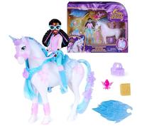 Unicorn Academy Storytelling Gem Hunt Pack | 13 Gem-Themed Accessories & Poseable Figures, Recreate Show Moments, Imaginative Storytelling, Birthday Gifts for Girls