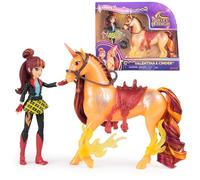 Unicorn Academy, Valentina & Cinder Power of Friendship Set, Translucent Saddle & 2 Power Accessories, Dolls & Unicorn Toys for Girls Ages 4 and up