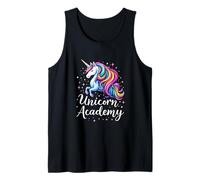 Unicorn Academy Whimsical Unicorn Tank Top