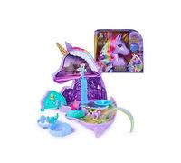 Unicorn Academy, 2-in-1 Wildstar Styling Head and Mini Figure Playset with over 15 Pieces and Hair Accessories, Dolls and Unicorn Toys for Girls, Birthday Gifts for Ages 4 and up