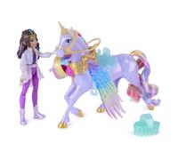 Unicorn Academy, Wing Magic Sophia & Wildstar, 11,4 cm Poseable Doll and 12,7 cm Unicorn with Wings, 4 Accessories, Dolls and Unicorn Toys for Girls, Birthday Gifts for Ages 4 and up