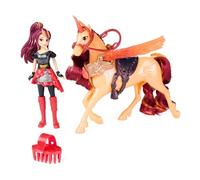 Unicorn Academy, Wing Magic Valentina & Cinder, 11,4 cm Poseable Doll and 12,7 cm Unicorn with Wings, 4 Accessories, Dolls and Unicorn Toys for Girls, Birthday Gifts for Ages 4 and up