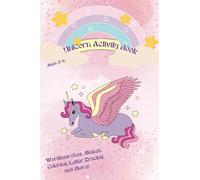 Unicorn Activity book, Ages 5-8, Wordsearches, Mazes, Coloring, Letter Tracing and More!