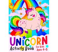 Unicorn Activity Book for Kids ages 4-8 (Silly Bear Coloring Books)