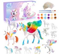 Unicorn Advent Calendar 2025, Painting Unicorn Girls Advent Calendar with Paint Brushes Christmas Calendar 24 Days Christmas Countdown DIY Gifts for Girls Kids Advent Surprise