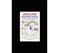 Unicorn Adventures Coloring Book: A Whimsical Journey of Fun and Fantasy for Kids Ages 3-7
