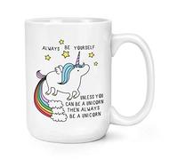 Unicorn Always Be Yourself 15oz Large Mug Cup