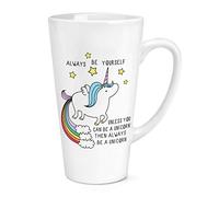 Unicorn Always Be Yourself 17oz Large Latte Mug Cup