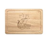 Unicorn Always Be Yourself Rectangular Wooden Chopping Board