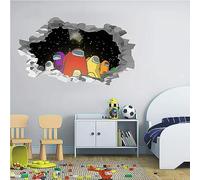 Unicorn Among Us Wall Stickers for Bedroom Wall Decals,Wall Decor for Kids,Computer Desk Wall Waterproof Hot Game Stickers for Laptop,Water Bottles