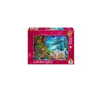 Unicorn and Elf Among the Trees Puzzle - 1000 Pieces - Board Game