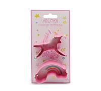 Unicorn and Rainbow Cookie Cutters 2 Pk