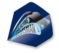 Unicorn Authentic 100 Flying Scotsman Big Wing Dart Flight, White, One Size