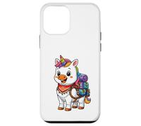 Unicorn Backpacking Mountain Outdoor Hiking Animals Case for iPhone 12 mini