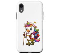 Unicorn Backpacking Mountain Outdoor Hiking Animals Case for iPhone XR