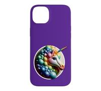 Unicorn Balloon 3D Rainbow Various Dream Horse CSD Case for iPhone 14 Plus