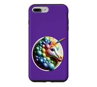 Unicorn Balloon 3D Rainbow Various Dream Horse CSD Case for iPhone 7 Plus/8 Plus