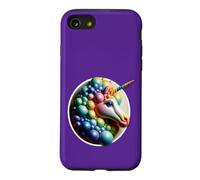 Unicorn Balloon 3D Rainbow Various Dream Horse CSD Case for iPhone SE (2020) / 7/8