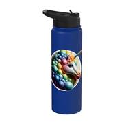 Unicorn Balloon 3D Rainbow Various Dream Horse CSD Stainless Steel Insulated Water Bottle