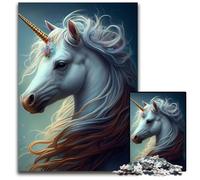 Unicorn Beautiful Jigsaw Puzzles for Adults 1000 Puzzles for Adults for Teenagers, Couples, And Friends for Birthdays, Christmas 50x75CM/19.68x29.52inch