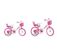 Unicorn Bikes Childrens Bicycle Adjustable Basket Rear Doll Carrier Dino Bikes