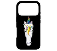 Unicorn Bride Flower crown Wedding Case for iPhone 17 Pro